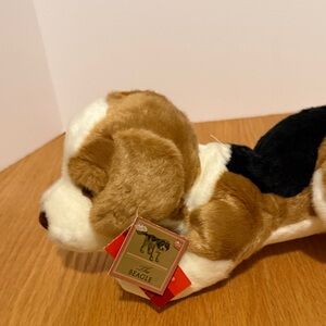 Russ The Beagle Plush - Brown and White